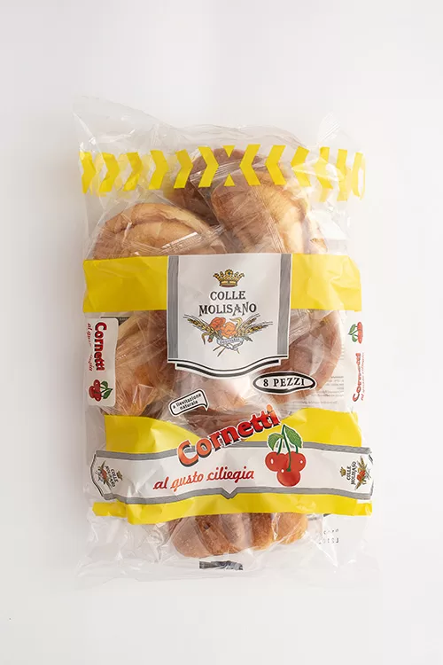 Confezione 8 pezzi cornetto ciliegia dolciaria colle molisano